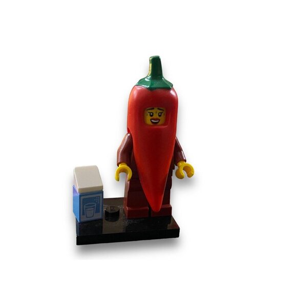 Lego Chili Costume Fan Collectible Minifigure Series 22 CMF 71032 Red Pepper - Picture 3 of 3